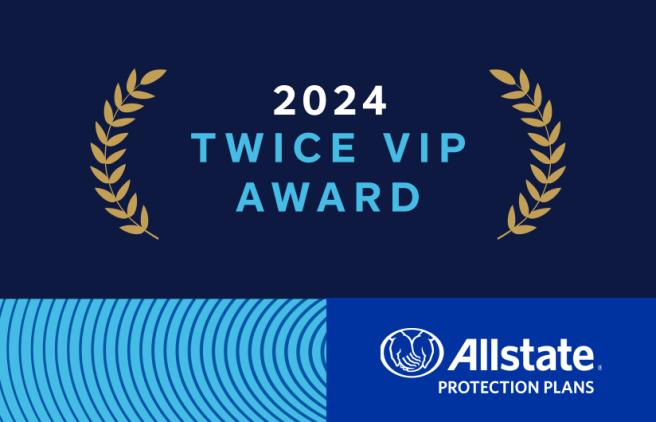 Allstate Protection Plans Wins 2024 TWICE VIP Award